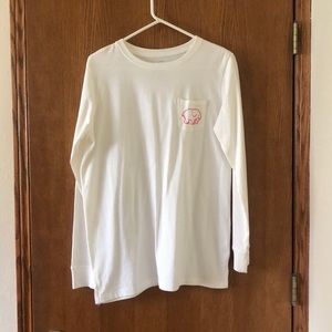 White long sleeve IVORY ELLA tee